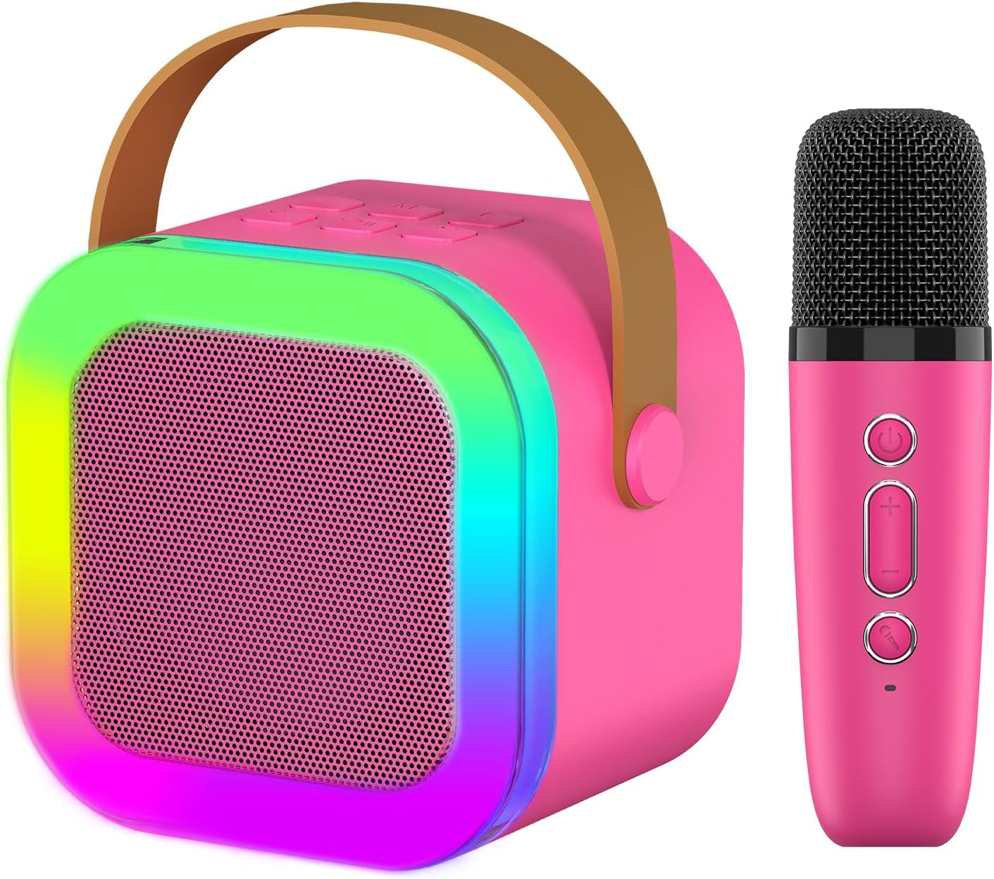 Kids Karaoke Microphone Machine Toy, 4-12 Years Old Girls Christmas Birthday Gift for Girls, Karaoke Toys Gifts for Girls Ages 4, 5, 6, 7, 8, 9, 10, 12 +Year Old Birthday Party.